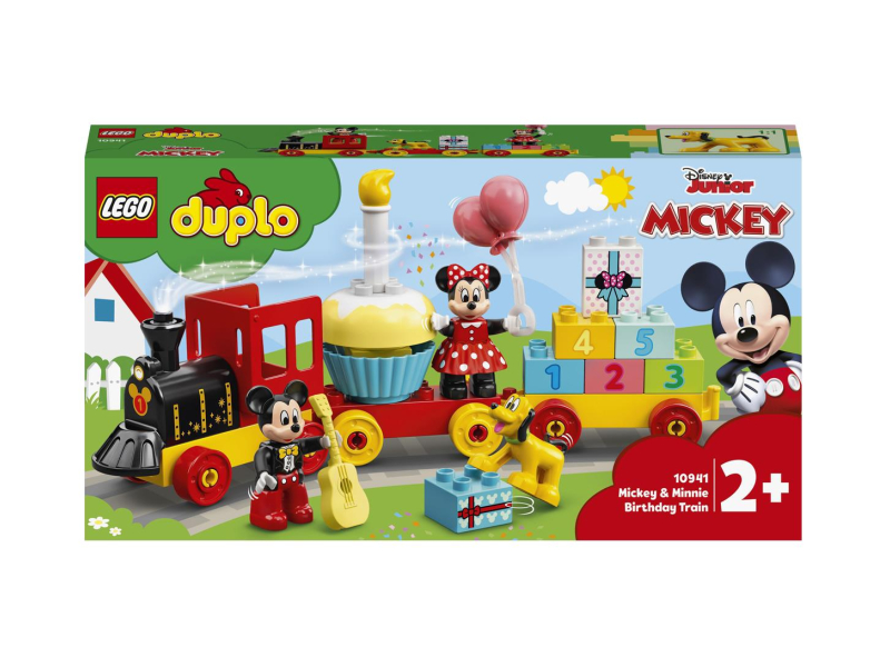 LEGO DUPLO Disney 10941 Urodzinowy pociąg myszek Miki i Minnie